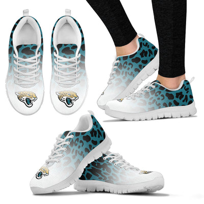 Leopard Pattern Awesome Jacksonville Jaguars Sneakers