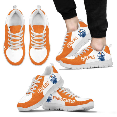 Edmonton Oilers Top Logo Sneakers