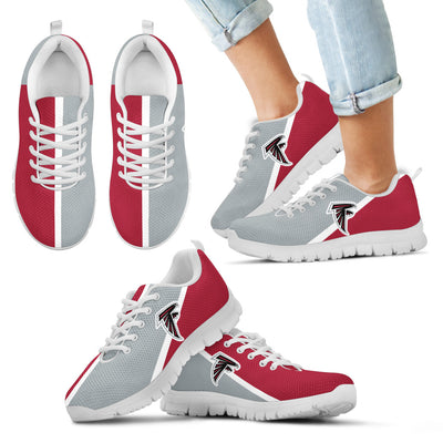 Dynamic Aparted Colours Beautiful Logo Atlanta Falcons Sneakers