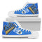 Straight Outta UCLA Bruins High Top Shoes