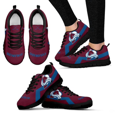 Colorado Avalanche Line Logo Sneakers