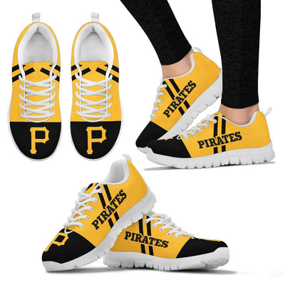 Line Stripe Logo Bottom Pittsburgh Pirates Sneakers