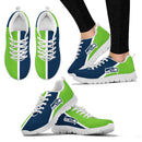 Dynamic Aparted Colours Beautiful Logo Seattle Seahawks Sneakers