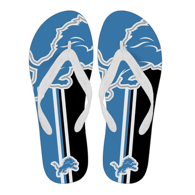 Great Detroit Lions Fan Gift Two Main Colors Flip Flops