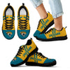 Line Stripe Logo Bottom Jacksonville Jaguars Sneakers