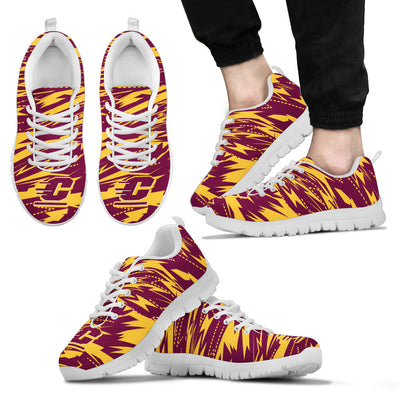 Brush Strong Cracking Comfortable Central Michigan Chippewas Sneakers