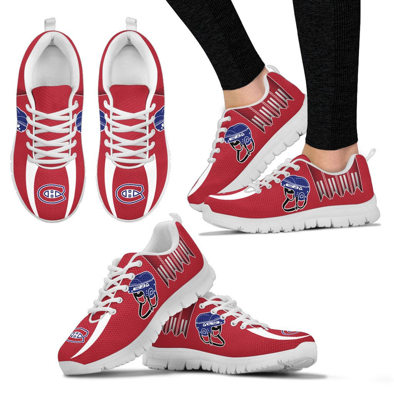 Vintage Four Flags With Streaks Montreal Canadiens Sneakers