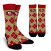 Gorgeous San Francisco 49ers Argyle Socks