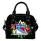 Floral Rose Valentine Logo New York Rangers Shoulder Handbags
