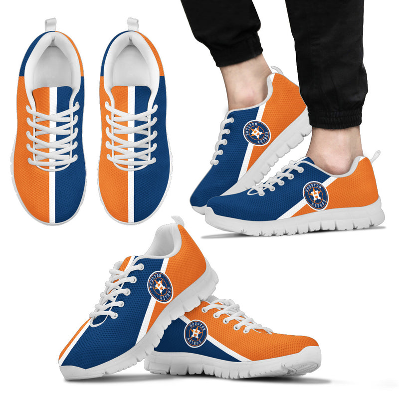 Dynamic Aparted Colours Beautiful Logo Houston Astros Sneakers
