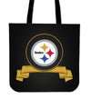 Score Art Pittsburgh Steelers Tote Bags