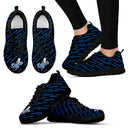 Marvelous Striped Stunning Logo Los Angeles Dodgers Sneakers