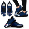 Lovely Curves Stunning Logo Icon Atlanta Braves Sneakers