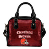 Love Icon Mix Cleveland Browns Logo Meaningful Shoulder Handbags