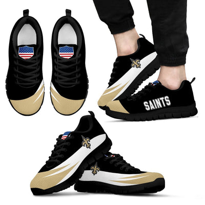 Awesome Gift Logo New Orleans Saints Sneakers