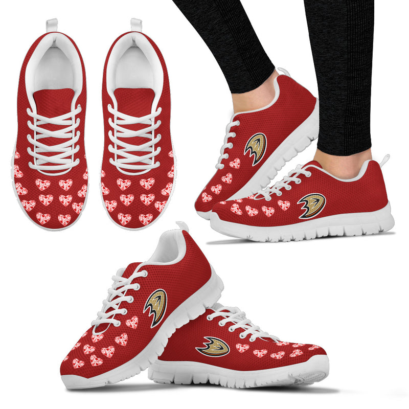 Love Extreme Emotion Pretty Logo Anaheim Ducks Sneakers