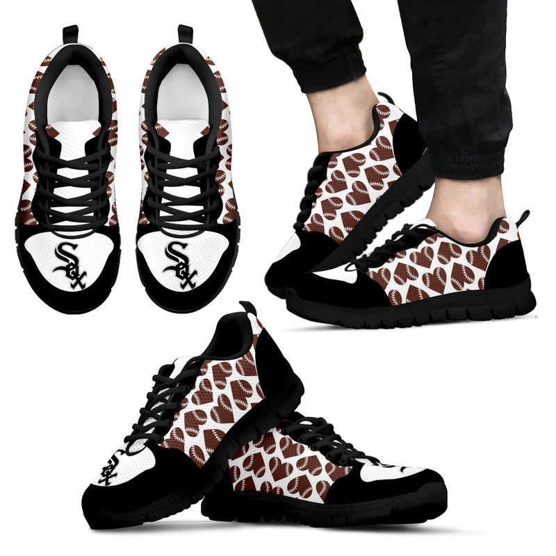 Great Football Love Frame Chicago White Sox Sneakers