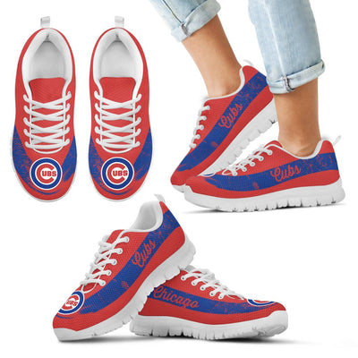 Cool Line Logo Chicago Cubs Sneakers