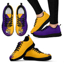Two Colors Trending Lovely LSU Tigers Sneakers