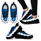 Funny Los Angeles Dodgers Sneakers Jagged Saws Creative Draw