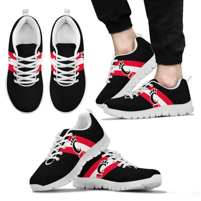 Three Colors Vertical Cincinnati Bearcats Sneakers