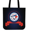 Score Art Toronto Blue Jays Tote Bags