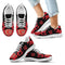 Tribal Flames Pattern Calgary Flames Sneakers