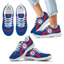 Texas Rangers Line Logo Sneakers