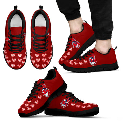 Love Extreme Emotion Pretty Logo Cleveland Indians Sneakers