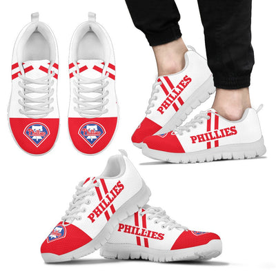 Line Stripe Logo Bottom Philadelphia Phillies Sneakers