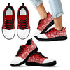 Heart Flying Valentine Sweet Logo Cleveland Indians Sneakers