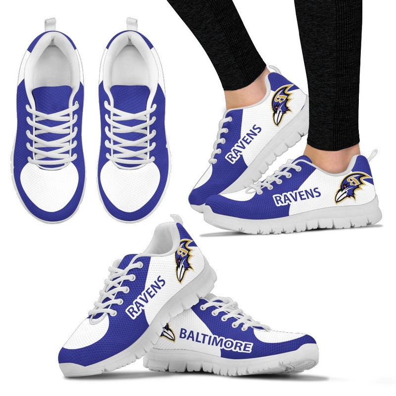 Baltimore Ravens Top Logo Sneakers