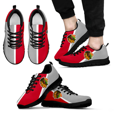 Dynamic Aparted Colours Beautiful Logo Chicago Blackhawks Sneakers