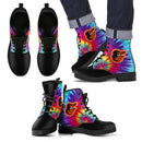 Tie Dying Awesome Background Rainbow Baltimore Orioles Boots