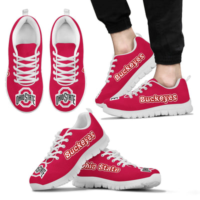 Magnificent Ohio State Buckeyes Amazing Logo Sneakers