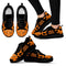 Tribal Flames Pattern Tennessee Volunteers Sneakers