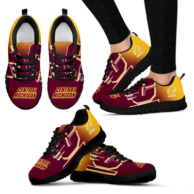 Colorful Unofficial Central Michigan Chippewas Sneakers