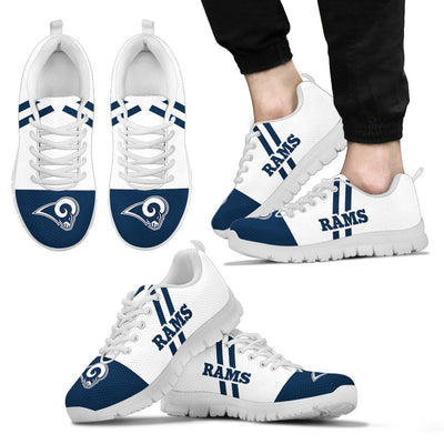 Line Stripe Logo Bottom Los Angeles Rams Sneakers