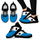 Separate Colours Section Superior Carolina Panthers Sneakers