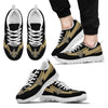 Three Amazing Good Line Charming Logo New Orleans Saints Sneakers