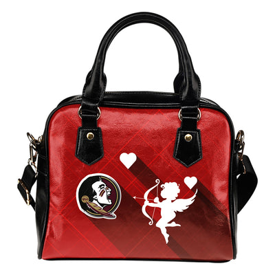 Superior Cupid Love Delightful Florida State Seminoles Shoulder Handbags