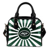 Central Awesome Paramount Luxury New York Jets Shoulder Handbags