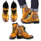 Golden Peace Hand Crafted Logo Tampa Bay Lightning Leather Boots