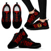 Rose Plant Gorgeous Lovely Logo Chicago Blackhawks Sneakers