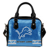 Detroit Lions For Life Shoulder Handbags