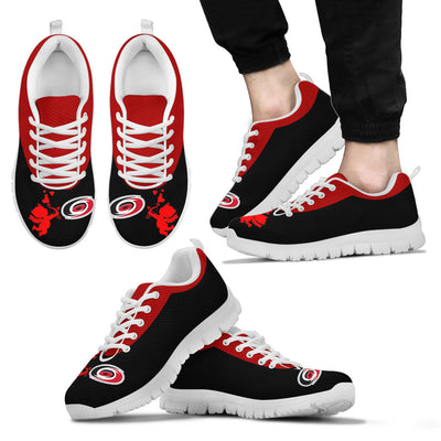 Cute Cupid Angel Background Carolina Hurricanes Sneakers