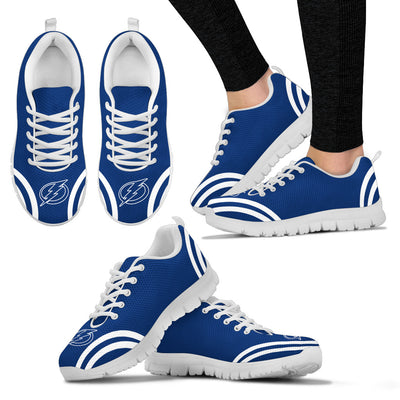 Lovely Curves Stunning Logo Icon Tampa Bay Lightning Sneakers