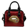 Beautiful Lips Elegant Logo Florida Panthers Shoulder Handbags