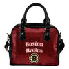 Love Icon Mix Boston Bruins Logo Meaningful Shoulder Handbags