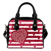 Sweet Romantic Love Frames Pittsburgh Steelers Shoulder Handbags